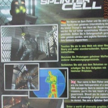 SPRINTER CELL (PC CD-ROM)