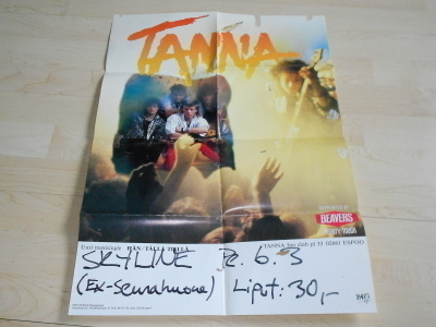 Tanna : Keikkajuliste 80 -luvulta!