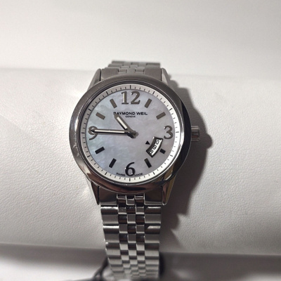 Raymond Weil 5670-ST-05907 Naisten helmiäis rannekello teräs