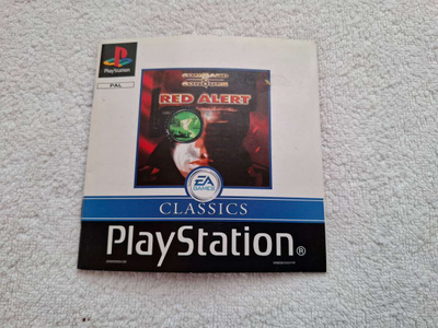 Command Conquer Red Alert  PS1 ohjekirja