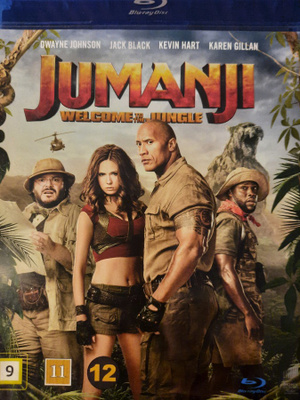 JUMANJI WELLCOME TO THE JUNGLE Blu-ray