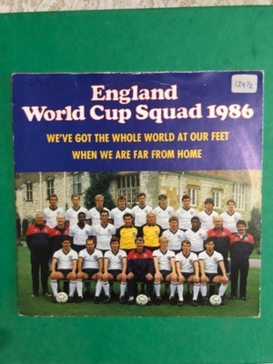 England World Cup Squad 1986.