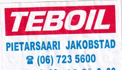 Pietarsaari - Jakobstad   TEBOIL       7/6