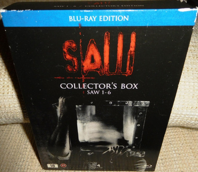 Saw 1-6 - collector's box [6x Blu-ray] (6 elokuvaa)