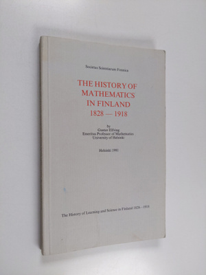 Gustav Elfving : The history of mathematics in Finland 18...
