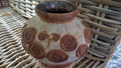Strehla vintage Maljakko - GDR / Itä-Saksa