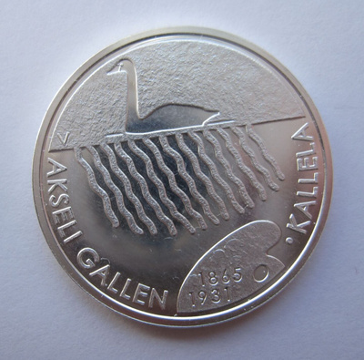 Suomi 2015 10 € Akseli Gallen-Kallela HOPEA PROOF