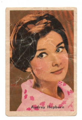 Purkkakuva Hellas Filmitähti-sarja n:o 35 AUDREY HEPBURN