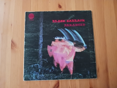 Black Sabbath – Paranoid lp orig 1970 Heavy Metal, Doom Meta