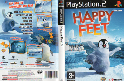 Happy Feet (peli) (62 932) k PS2 Ei Ohjekirjaa