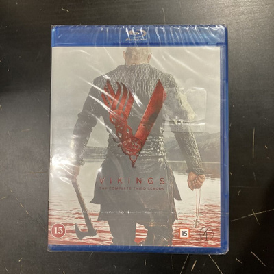 Viikingit - Kausi 3 Blu-ray (UUSI)