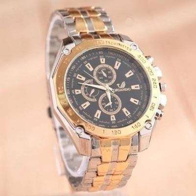 295 .. Classic Luxury Style Mens Kvartsi Sport .. Rannekello