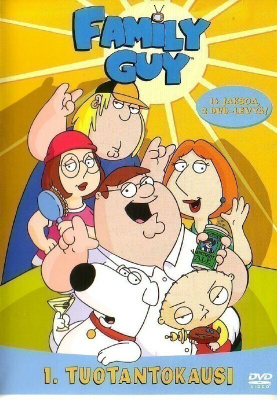dvd, Family Guy - 1. tuotantokausi, 2 dvd [komedia, animaati