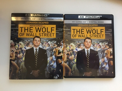 The Wolf of Wall Street (4K Ultra HD) Slipcover (2013)