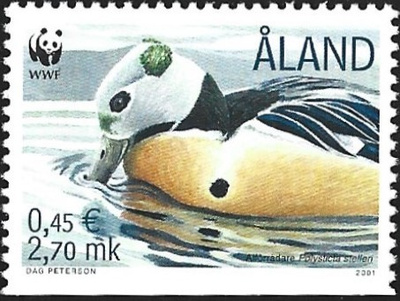 Åland 2001 ÅV 9  WWF Allihaahka  2,70 mk ** LaPe 186