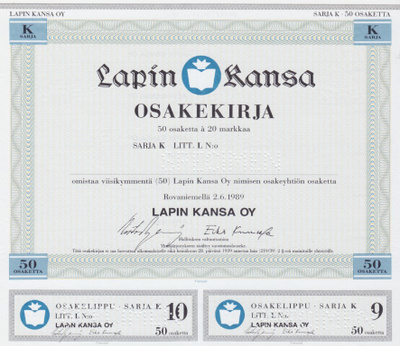 OKK 1989 Lapin Kansa Oy spec, Rovaniemi