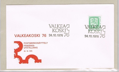 1976  Valkeakoski - Postimerkkinäyttely