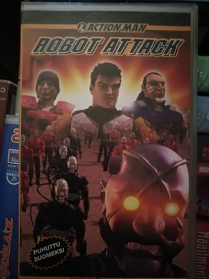 VHS videokasetti Robot Attact 1 kpl