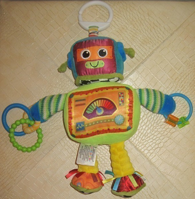 LAMAZE RUSTY ROBOTTILELU RIIPUSLELU / HELISTIN HYVÄ HKI