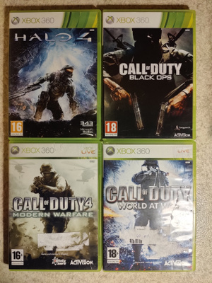 Xbox 360 sotapelejä