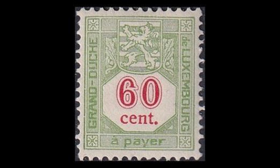Luxemburg P-17A ** Porto 60 C (12½) (1922)