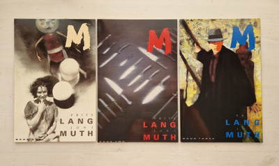 M – books 1-3 (1990) – pohjautuu Fritz Langin M-elokuvaan