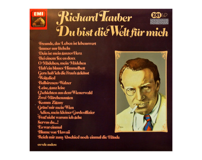 RICHARD TAUBER ~ DU BIST DIE WELT FÛR MICH (EMI HMV) 2LP