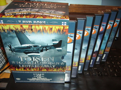 7DVD BOX Toisen maailmansodan lentäjä ässät (Sis.pk:t)
