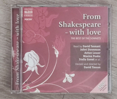 From Shakespeare - With Love CD ÄÄNIKIRJA