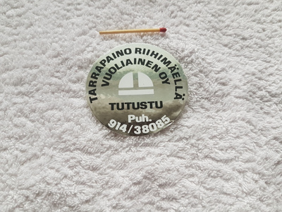 TARRAPAINO RIIHIMÄKI VANHA TARRA
