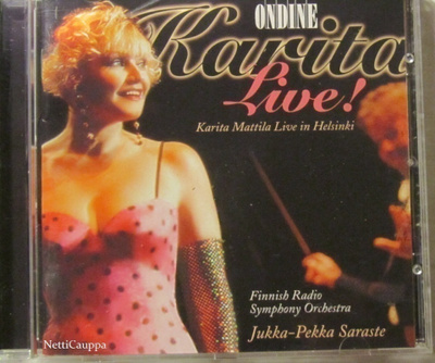 Karita Mattila • Karita Mattila Live In Helsinki CD
