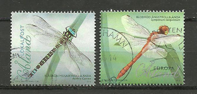ÅLAND Sudenkorennot hyönteiset sarja 2012, LaPe 352-353 o