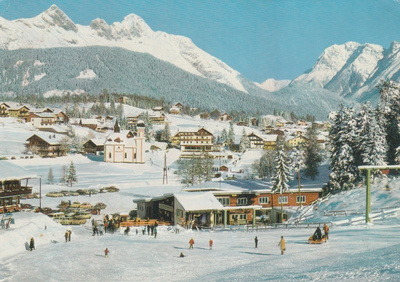Postikortti, SEEFELD , Olympiakaupunki