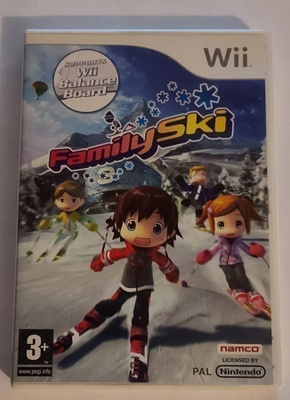 * Family Ski Wii / Wii U PAL MIB Lue Kuvaus