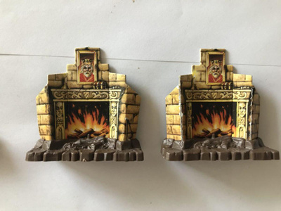 Hero Quest varaosia, HeroQuest takka