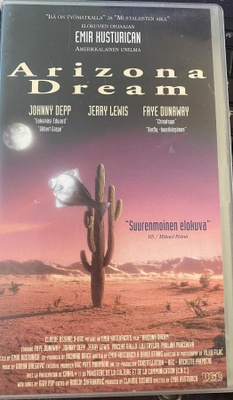 Arizona Dream (Kusturica) ja Talk Radio (Oliver Stone) VHS