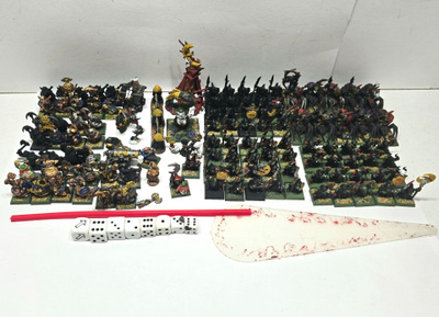 WHFB - Battle for Skull Pass figuurit + maastot [F87]