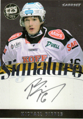 2011-12 Cardset MICHAEL BIRNER TPS Signature nimmari