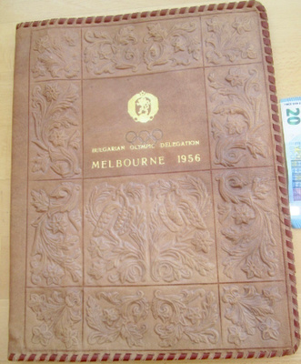Asiakirjakannet Olympia 1956 Melbourne Bulgaria NOC UPEAT