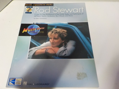 ROD STEWART NUOTTIKIRJA + CD
