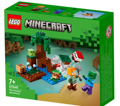 [ LEGO ] 21240 Minecraft Suoseikkailu (UUSI 2023)