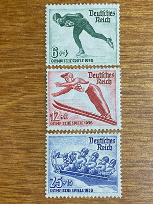 SAKSA REICH TALVIOLYMPIALAISET 1936 SARJA**