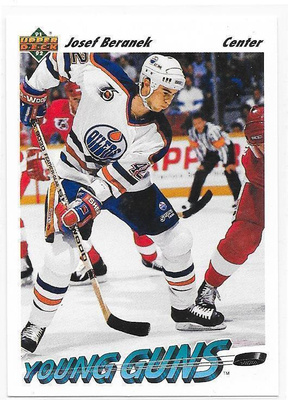1991-92 Upper Deck Young Guns #595 Josef Beranek