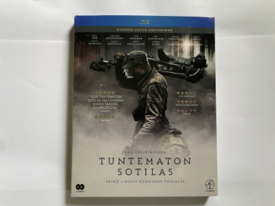 Tuntematon Sotilas (2017) slipcover Blu-Ray