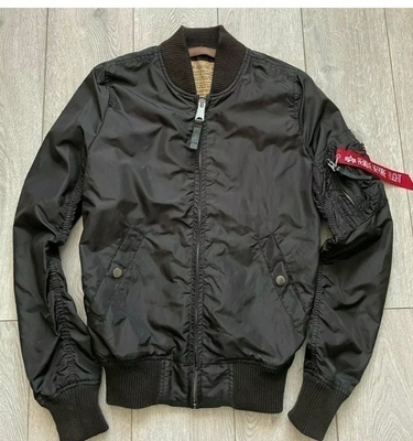 ALPHA INDUSTRIES BOMBER JACKET KOKO XXXS BLACK