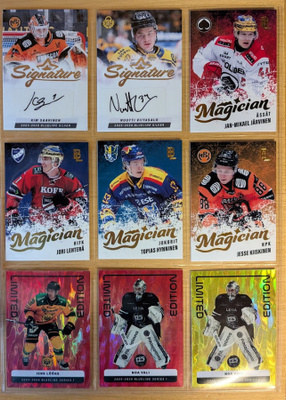 2025-26 Blueline Series 1 & 2 kortteja 0,20 EUR/kpl