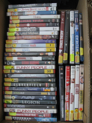 38 kpl dvd elokuvia