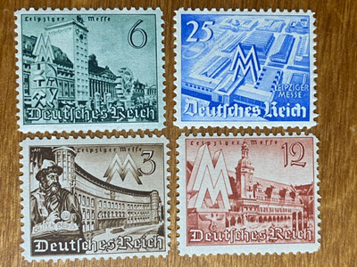 SAKSA REICH LEIPZIGIN MESSUT 1940 SARJA**