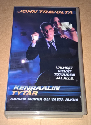 KENRAALIN TYTÄR JOHN TRAVOLTA VHS