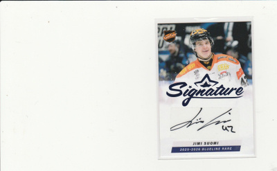 2025/26 Blueline Rare Signature Jimi Suomi, KooKoo / 20